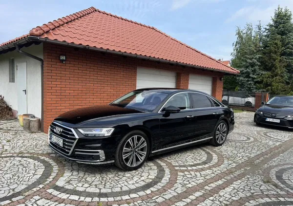 audi leszno Audi A8 cena 310000 przebieg: 26000, rok produkcji 2021 z Leszno